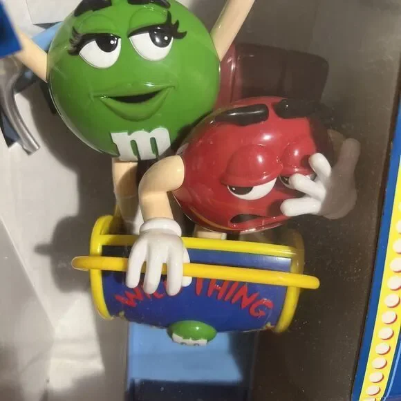 M&M's Wild Thing Roller Coaster Candy Dispenser Brand New In Box Limited Edition - Picture 10 of 13